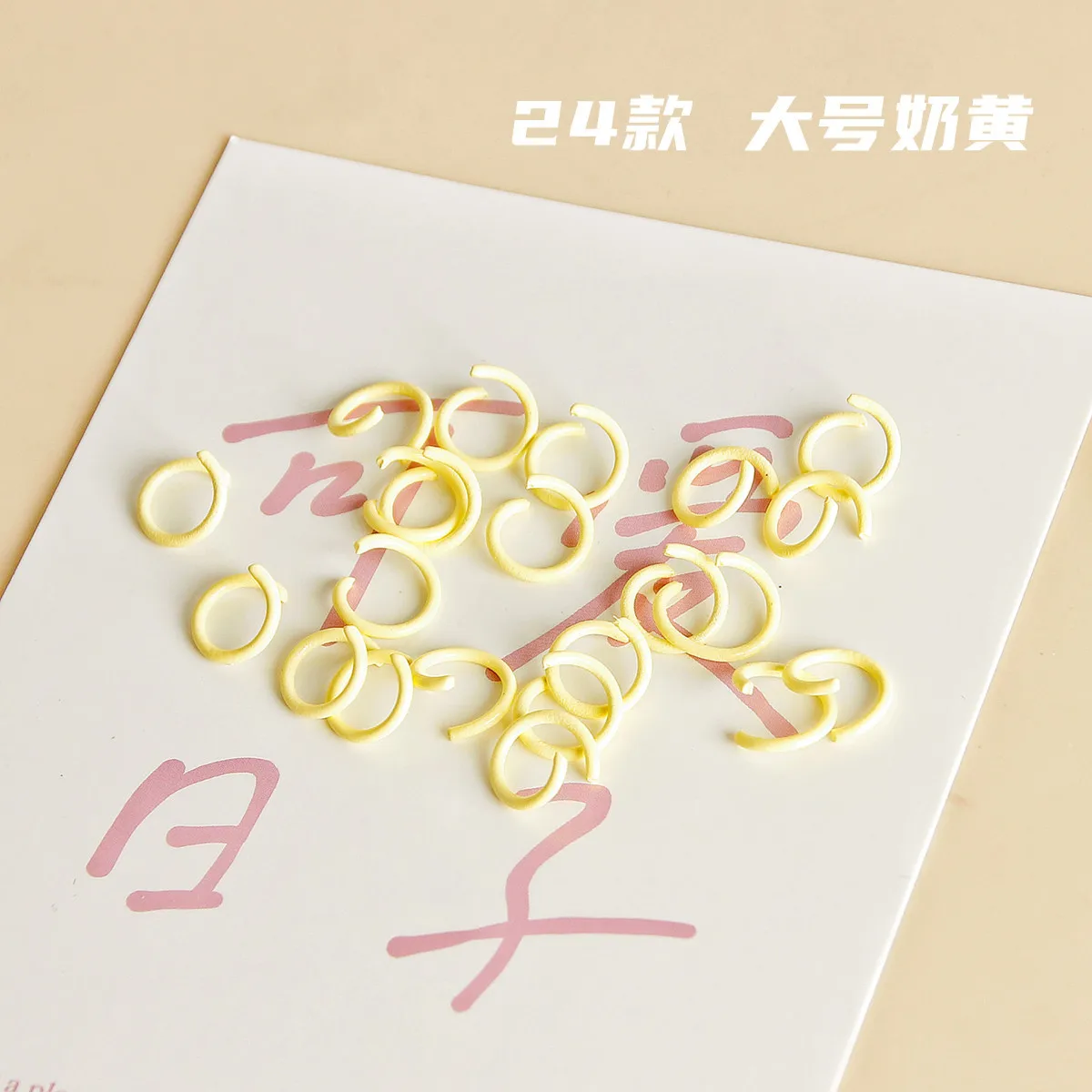 10Pcs 10mm Small Metal Open C Jump Rings Macaron Color Enamel Connector Loops For DIY klace Jewelry Making Crafts