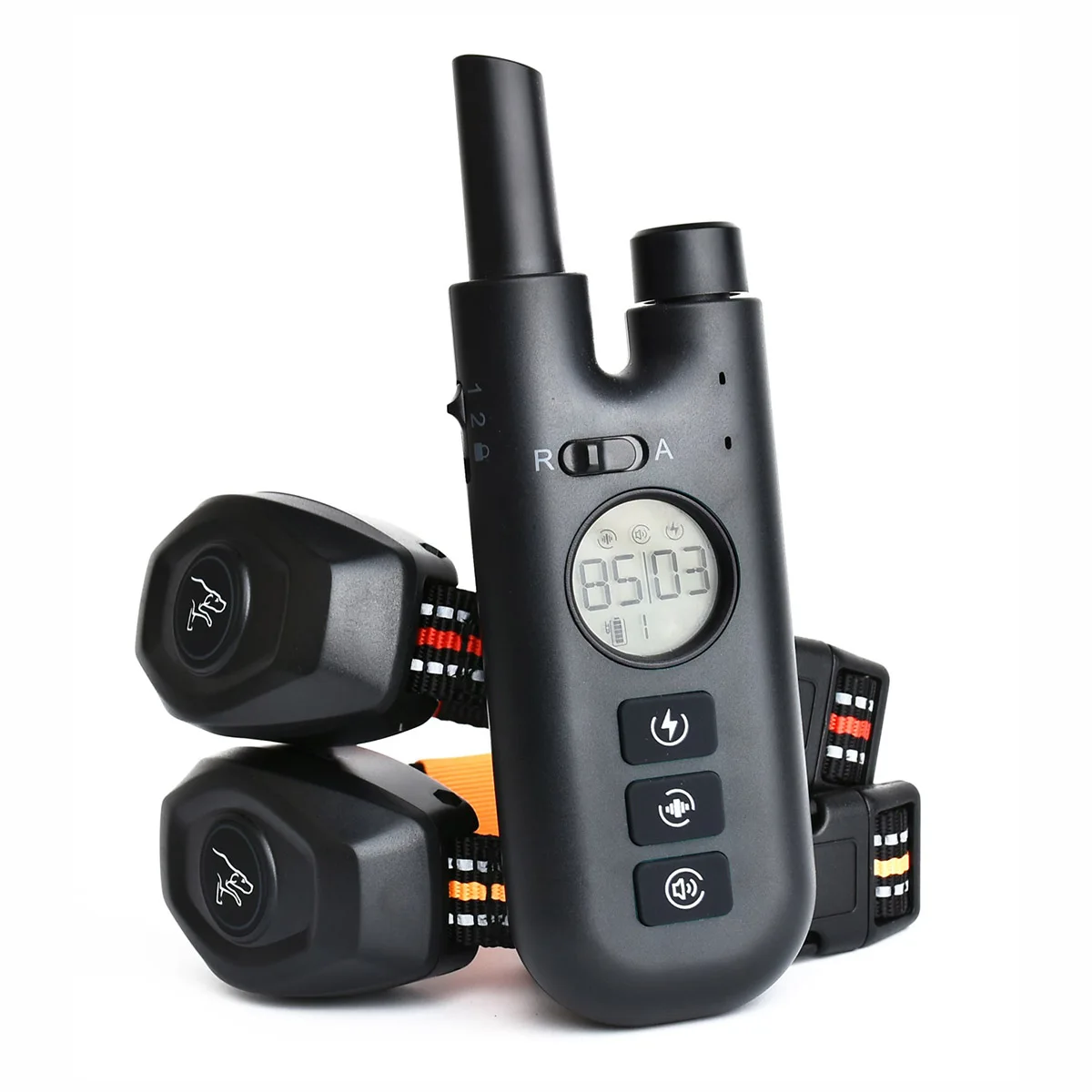 

2-in-1 Rechargeable Dog Training Collar and Dog Anti-Bark Collar with Remote Control for 10-120lbs Large Medium Small Dogs