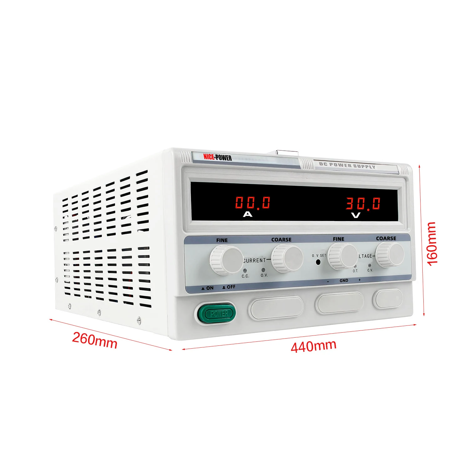 

80V 60A Lab Testing Bench Variable Power Source Precision Digital Adjustable Switching DC Regulated Power Supply 4800W