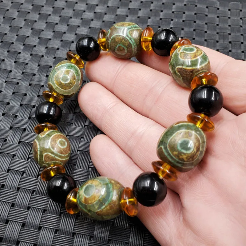 Wholesale of jade bracelets, agate beads, three eye beads, apple beads, jade bracelets, and bracelets