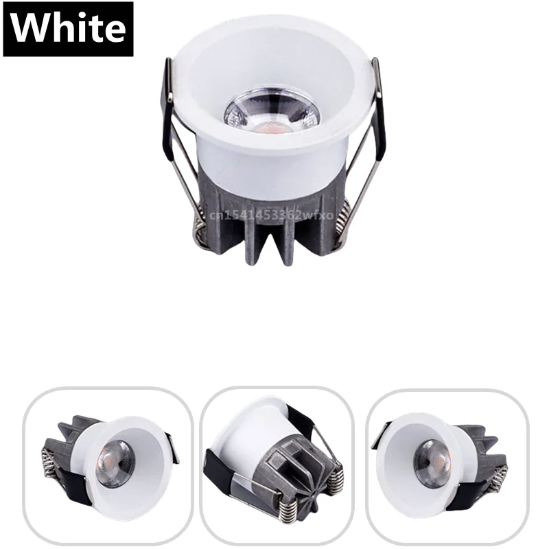 Dimbare Mini LED Downlight 3W10W 110V220V Anti-Glare Led Plafondlamp LED Spot Slaapkamer Keuken wijn cabi COB Inbouwspot