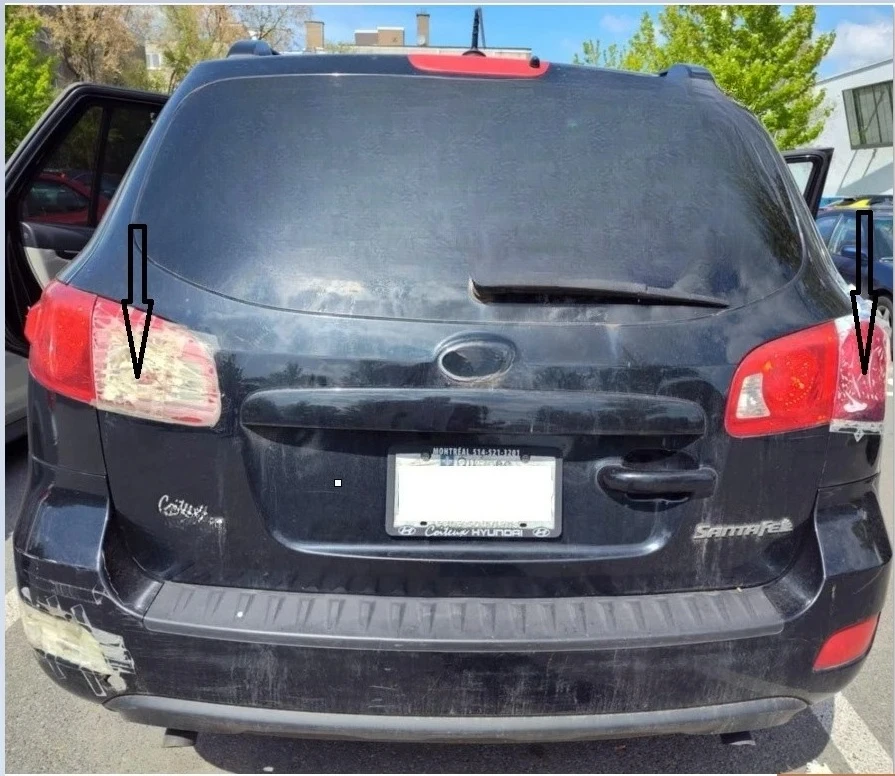 

Задний фонарь левый правый для Hyundai Santa Fe 2008 92405-2W060 924052B000