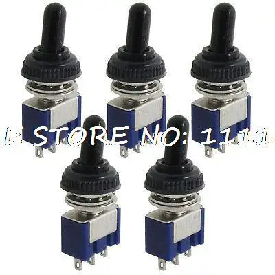 5Pcs Ac 125V 6A On-…