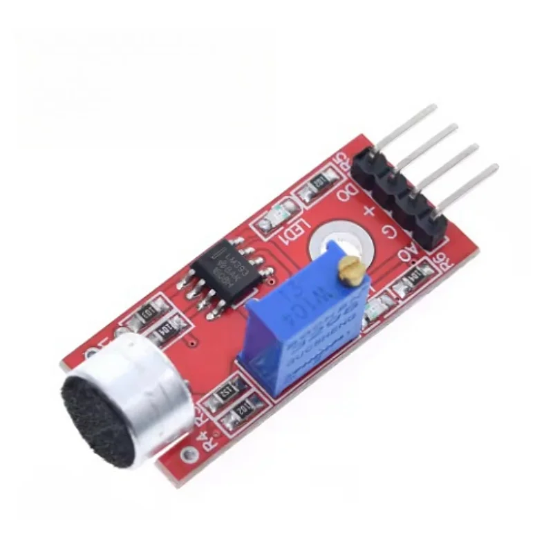 KY-037 وحدة كشف مستشعر ميكروفون الصوت عالية الحساسية لـ Arduino AVR PIC