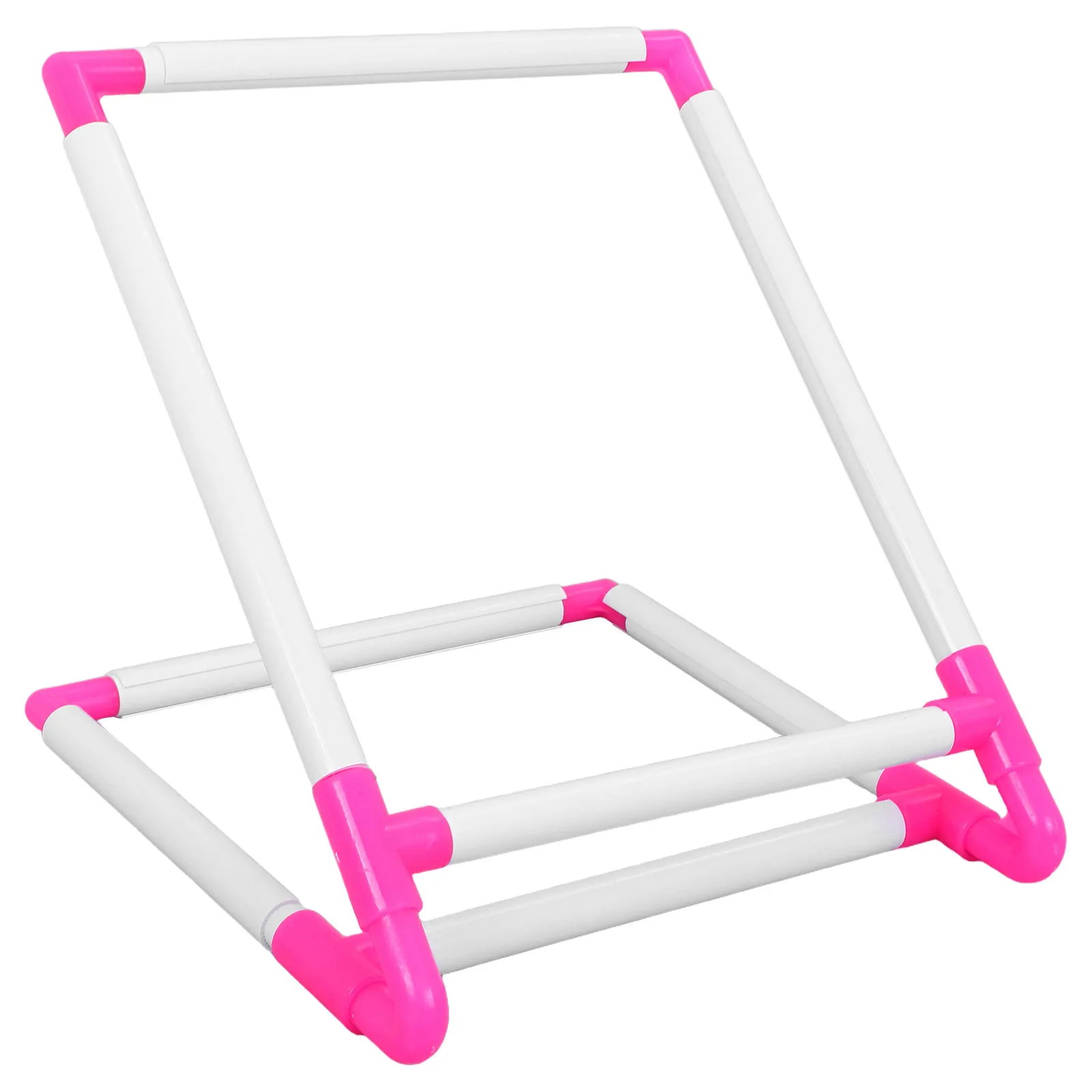 

1 шт. Подставка для вышивки крестом из ПВХ, легко собираемая, с зажимным креплением, устойчивая, для работы без рук, для вышивки крестом и рукоделия