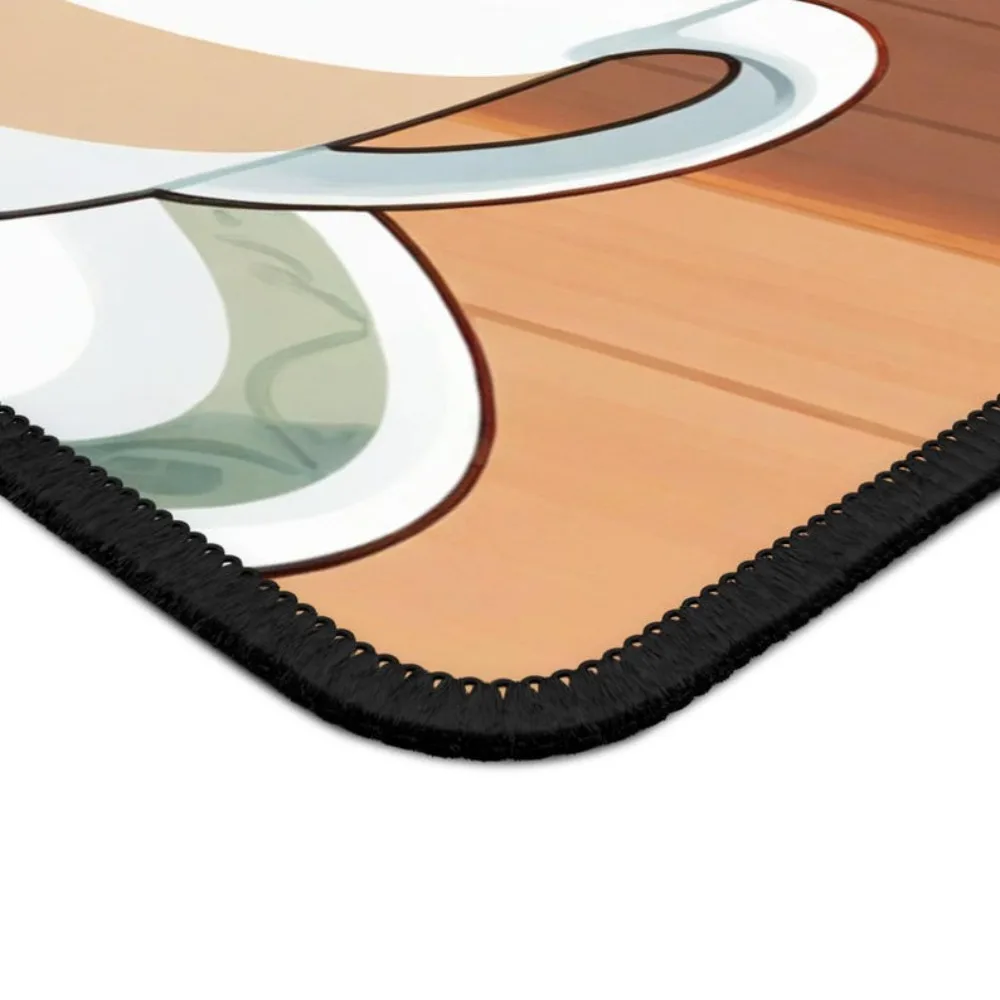 لوحة ماوس ألعاب فنجان الشاي الجديدة، ملحق مكتب كمبيوتر لطيف على شكل جرو مناسب للاعبين والاستخدام المكتبي، بجودة عالية #3