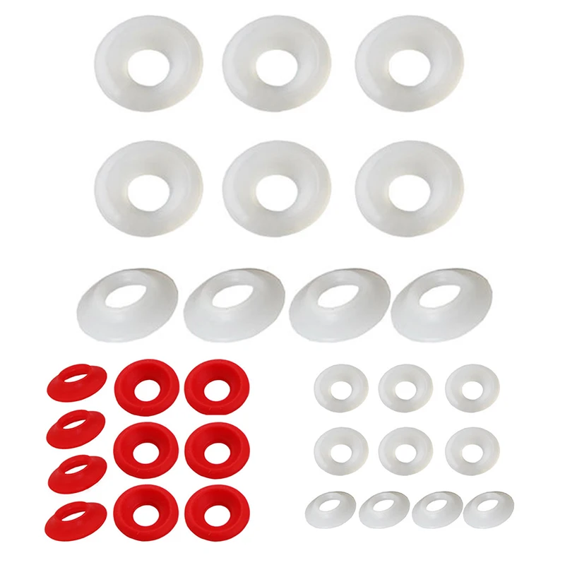 25Pcs Silicone Rubber Gaskets Washers Backs For Grolsch EZ Cap Swing Top Bottle Cap Home Brew Beer Soda Bottle Seal Bar Acces