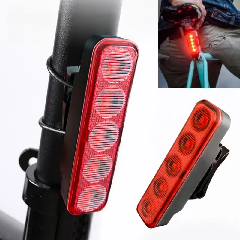 Светодиодный задний фонарь для велосипеда типа C, перезаряжаемый IPX5, водонепроницаемый мигающий фонарь на решетке, яркое предупреждение для MTB, дорожного велосипеда, ночной езды Светодиодный задний фонарь для велосипеда типа C, перезаряжаемый IPX5, водонепроницаемый мигающий фонарь на решетке, яркое предупреждение для MTB, дорожного велосипеда, ночной езды