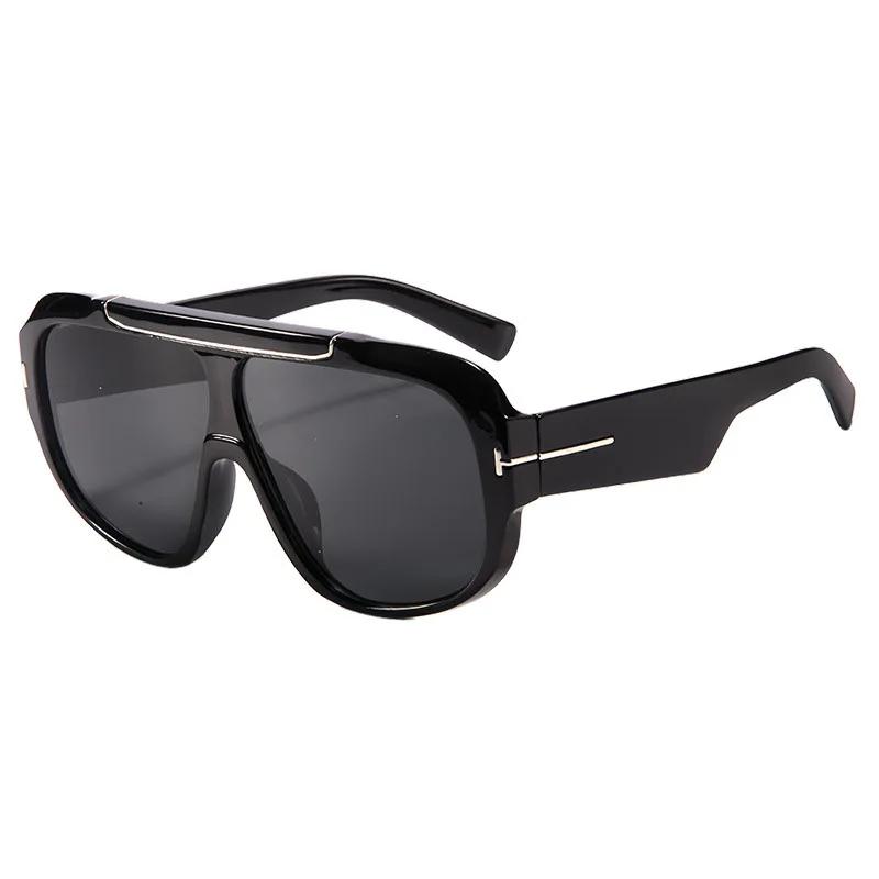 

New INS Classic Men's Super Large Sunglasses Fashion Women's Luxury Trendy Toad Mirrors Driving Mirrors Riding Mirrors Beach Sun