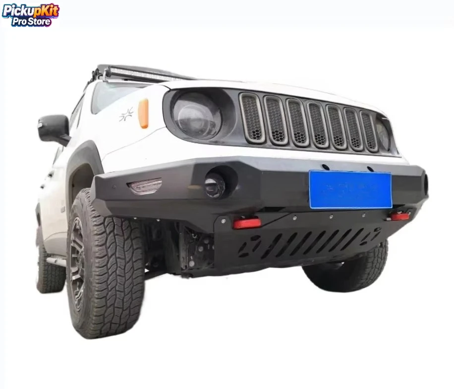 

Renegade Steel Bull Bar Front Bumper Heavy-Duty Guard for Renegade Urban & Off-Road