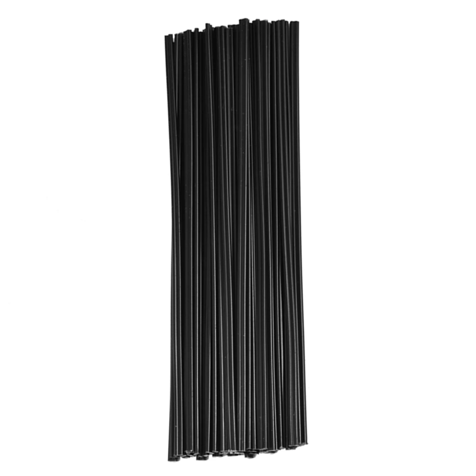 50 PCS PP Plastic Welding Rods Low Density Polypropylene Flat Rods Suitable Car Bumper Plastic Pipe Car Baffles Repair Tools