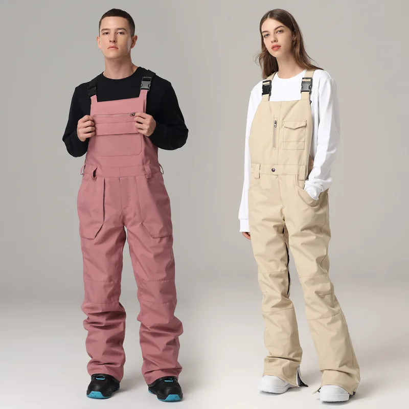 SEARIPE 2025 комплект лыжного комбинезона, водонепроницаемая ветрозащитная термоизолированная куртка и брюки для мужчин и женщин, выступление в чрезвычайной погоде