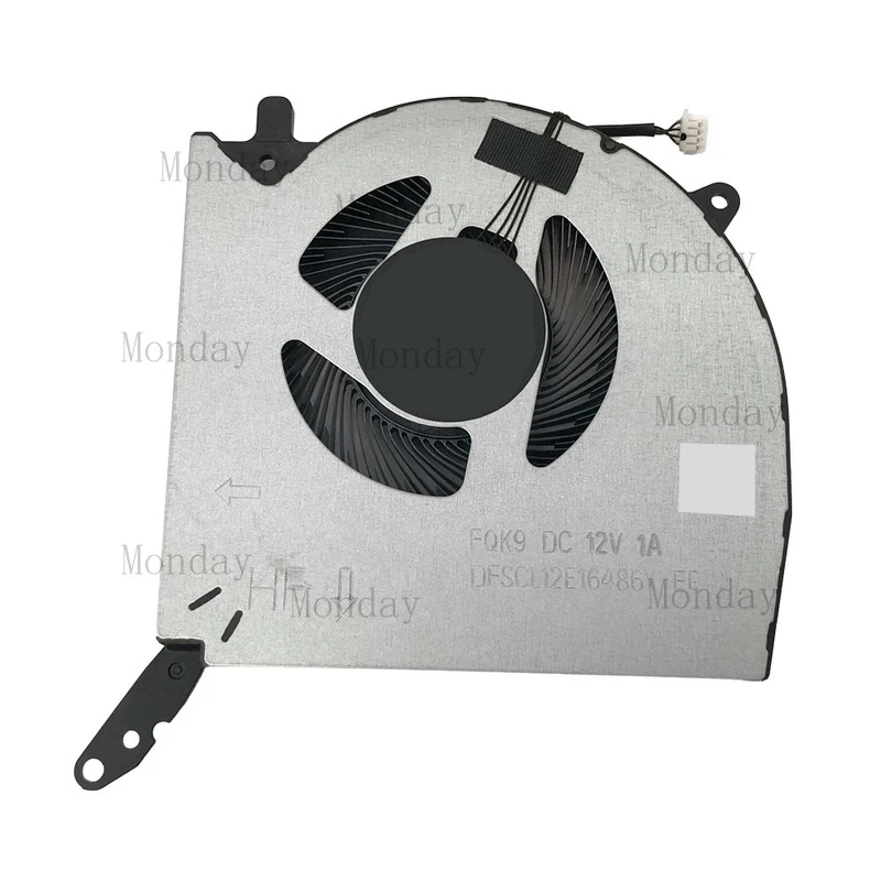 

W For LENOVO Legion Pro 5 16ARX8 82WM Pro 5 16IRX8 82WK GPU Cooling Fan 12V FQK9
