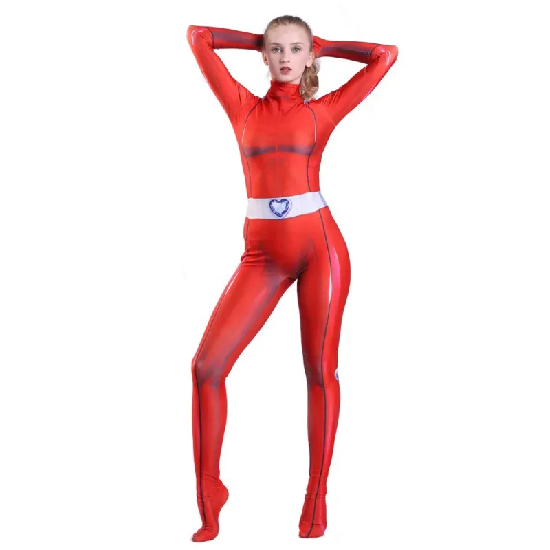 A Bear House Anime Bambini Adulti Donne Ragazze Totalmente Spies Costume Cosplay Zentai Clover Ewing Samantha Simp1p2t 2025 Nuovo