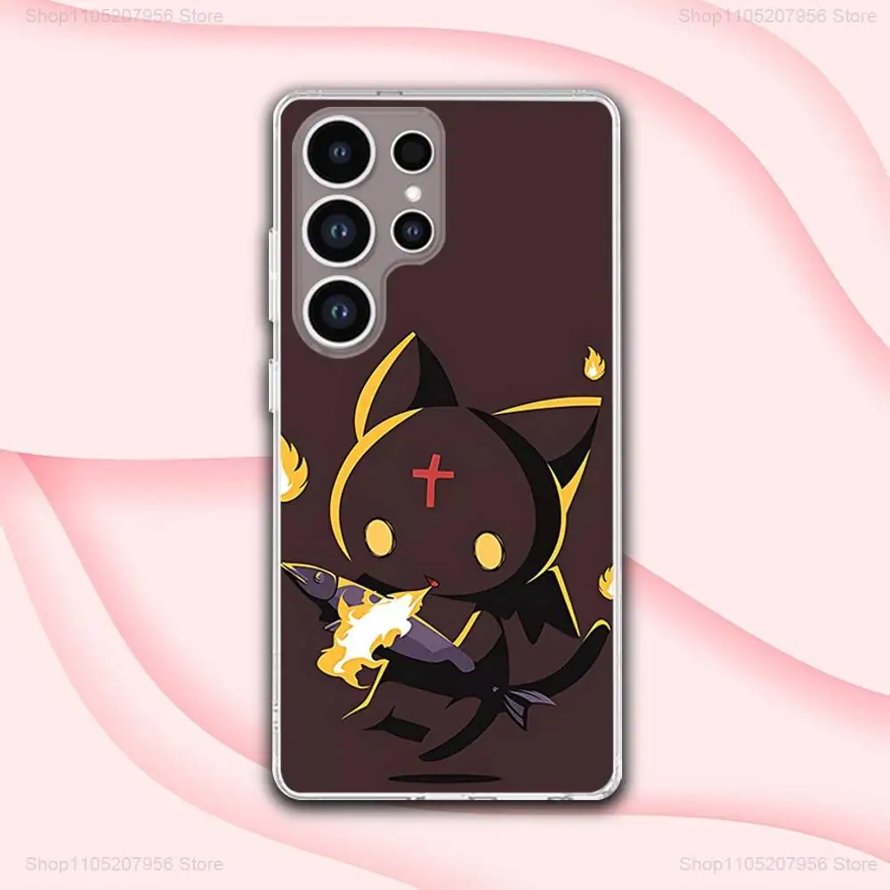 Leuke M-Megumin Anime Voor Samsung A30,71,51,S9,10,20,Ultra,FE,Lite,S25,24,22,23,21,PIus Transparante Zachte Telefoon Case