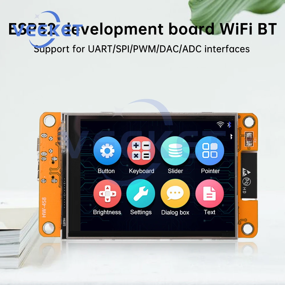 ESP32 LVGL WIFI Bluetooth Development Board 2.8 Inch LCD TFT Module 240*320 Smart Display Screen With Touch WROOM For Arduino