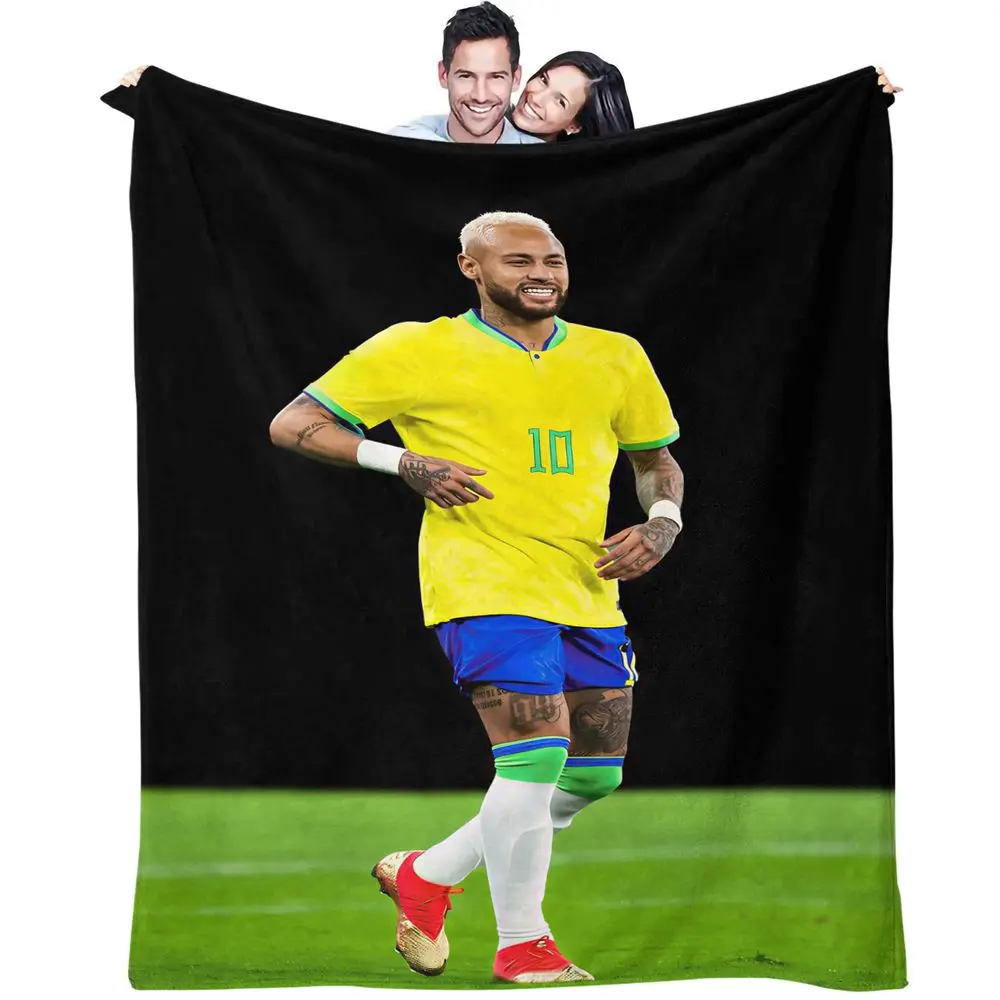 Blonde Athlete Uniform Print Blanket Flannel Blanket Throw Blanket Warm Blanket Gift Blanket Sports Lover Leisure Wrap