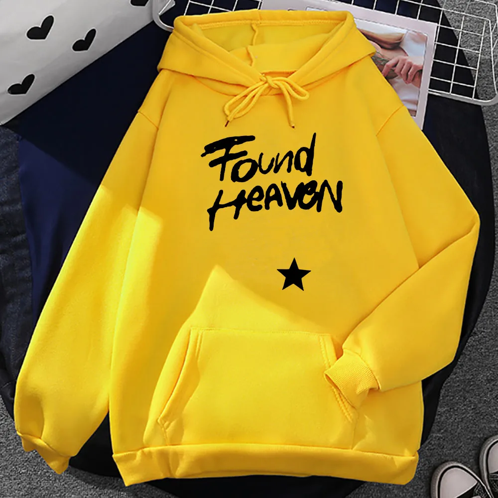 Print Clothes Album Found Heaven Conan Gray Hoodies Ropa Hombre Sudaderas Hooded Comfortable Casual Singer Graphic Sweatshirt