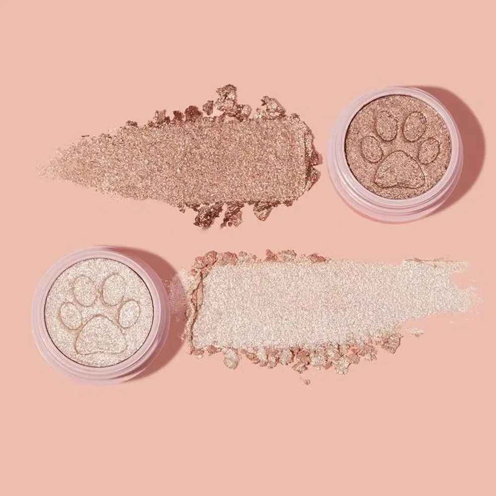 

CmaaDU 2 Color Glitter Eye Shadow Set Velvet Pearl Shimmer Metallic Shadow Makeup Lasting Mineral Powder Eyeshadow Cosmetic