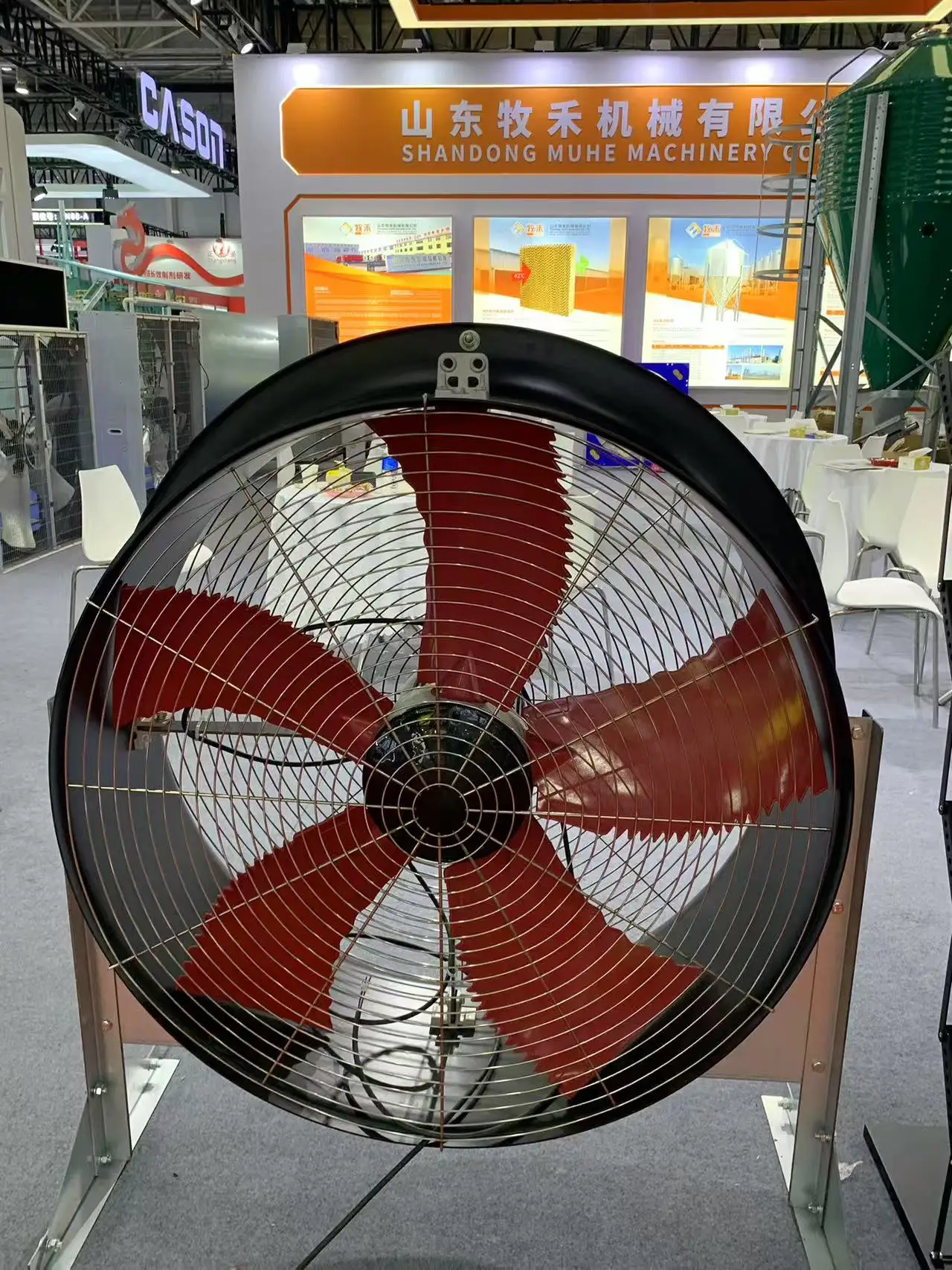 Customizable 50hz wall-mounted electric nylon blade fan high pressure 380V fecal drying and deodorization support