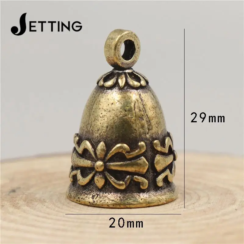 

Bell Pendant Jingle Bell Brass Vintage Keyring For Gift Decor Hanging Ornament