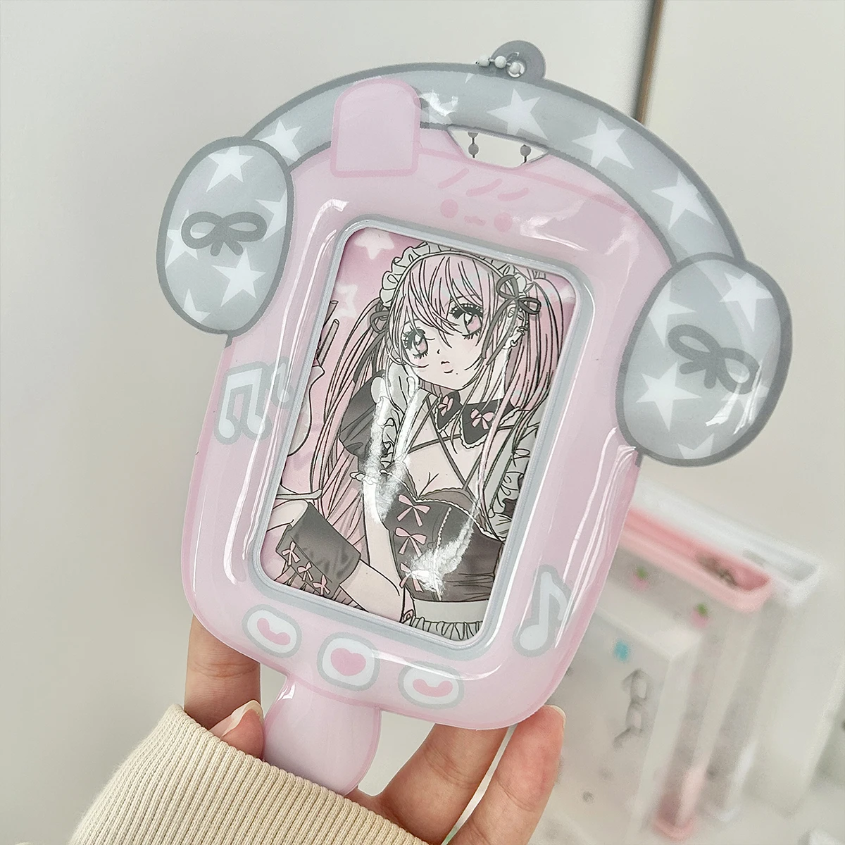 Ice Cream Cup Kpop Photo Card Holder 3 Inch ID Card Protective