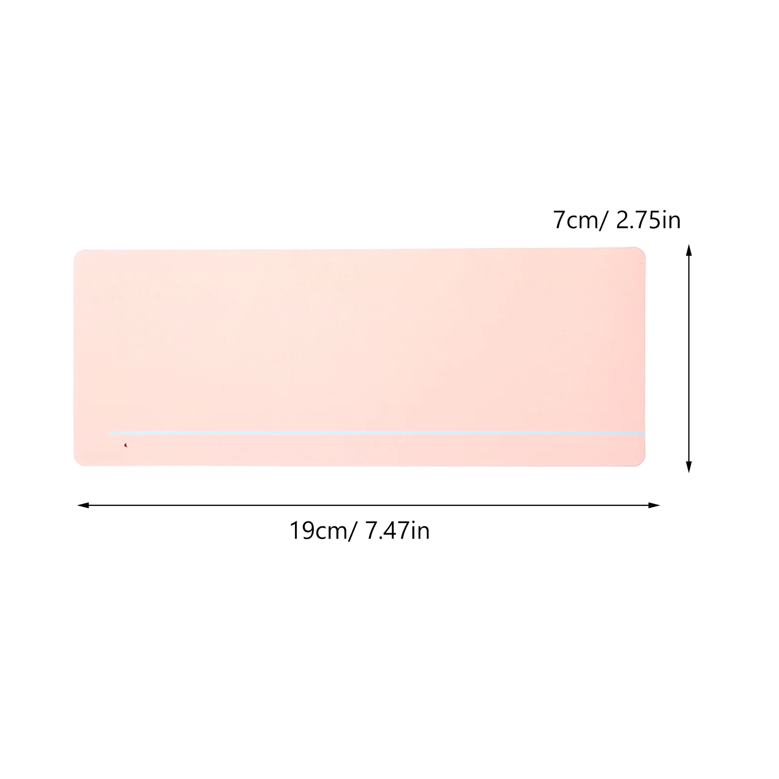 8-delige kleurrijke plastic bladwijzers Strip Begeleide lezen Student Zin Markers Strips Tracking Heersers Kind