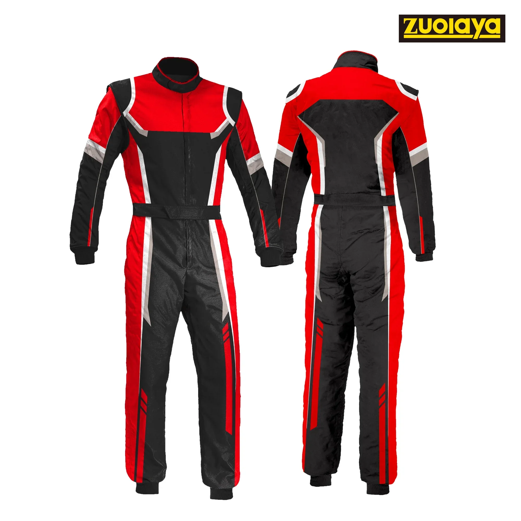 โฟร์ซีซั่น Universal Breathable Kart ชุดแข่ง Off Road Beach Bike Jumpsuit Rally Drift Racing Jumpsuit Kart การฝึกอบรมชุด