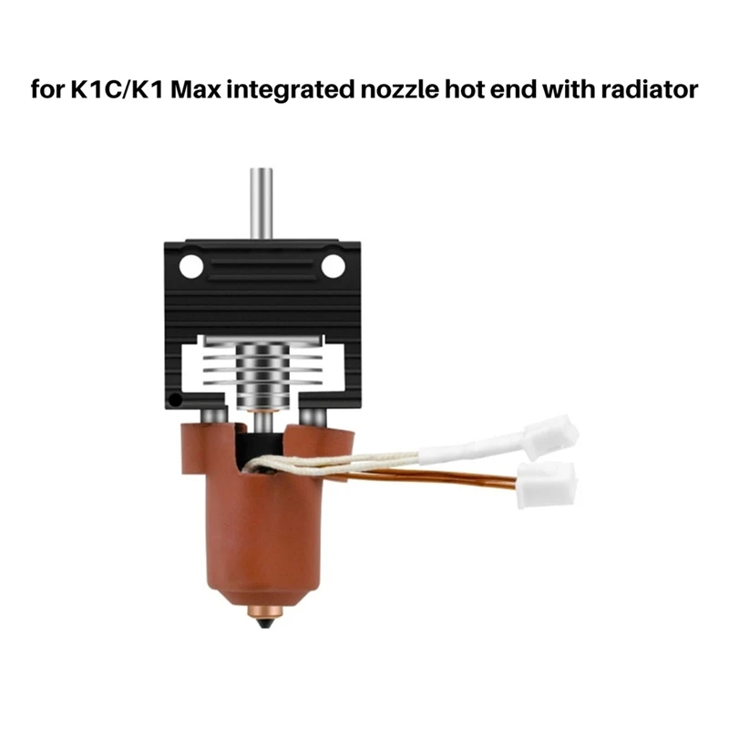 AU61-K1 Ceramic Hotend Kit -Quick Swap Nozzle, Integrated Extruder Hot End Replacement For K1 MAX, K1C 3D Printer