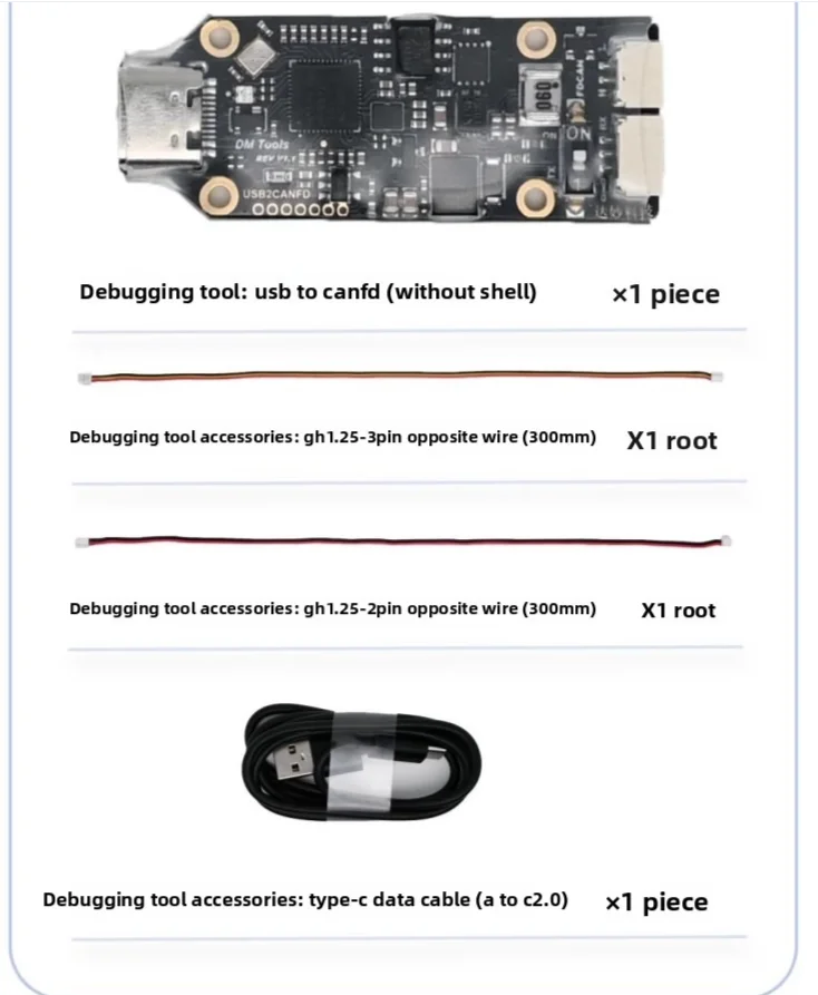 FDCAN Analyzer, Debugger, USB to FDCAN Module, T‑Driver, FDCAN Communication
