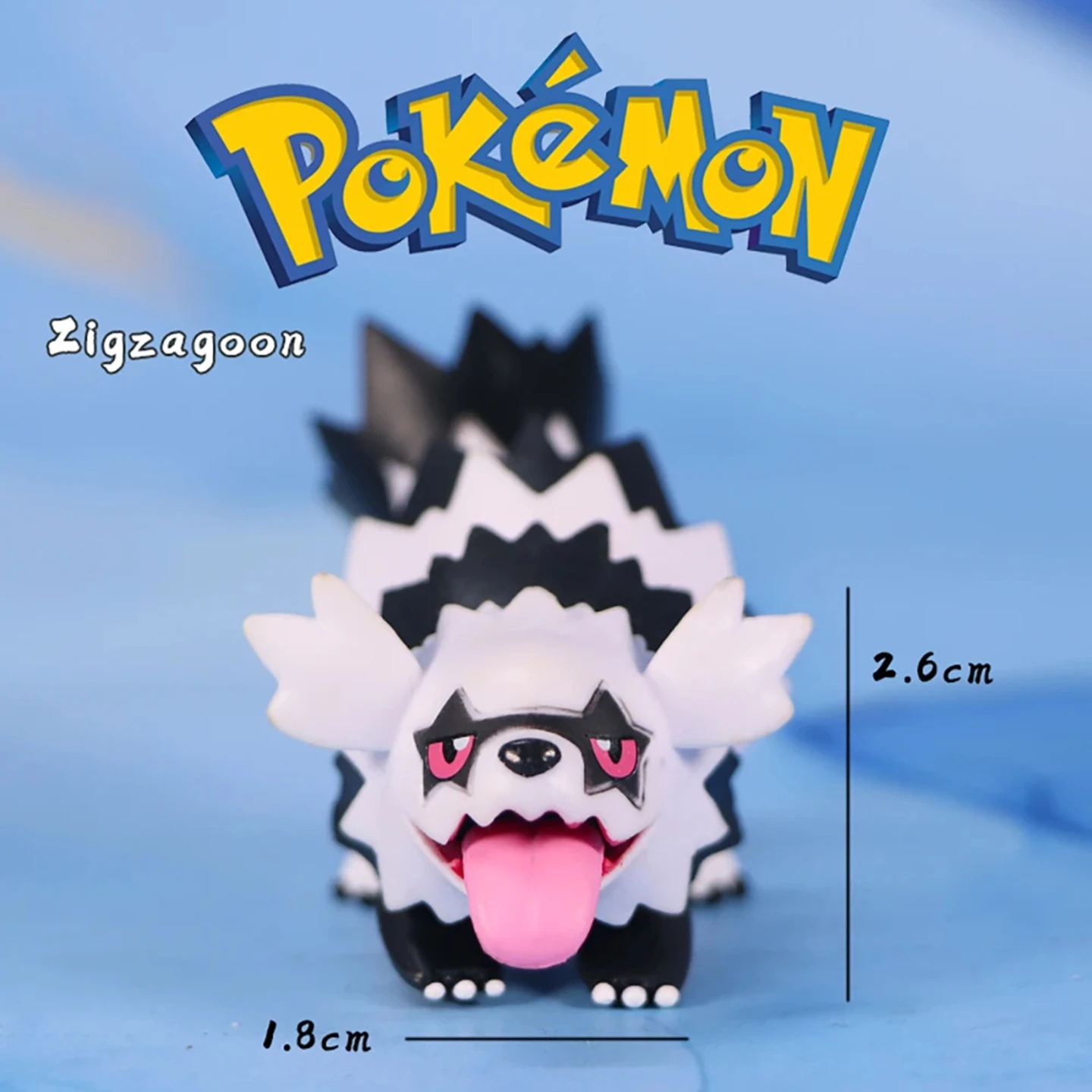 WCT Pokemon Zigzagoon Figure One Piece Toys Anime Figures Collection Model