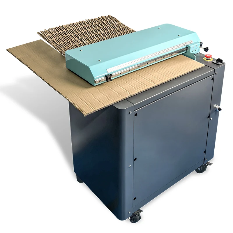 550mm Max Thick 20mm Honeycomb Paper Cardboard Shredder Net Cutting Machinery From China for Protection Packaging