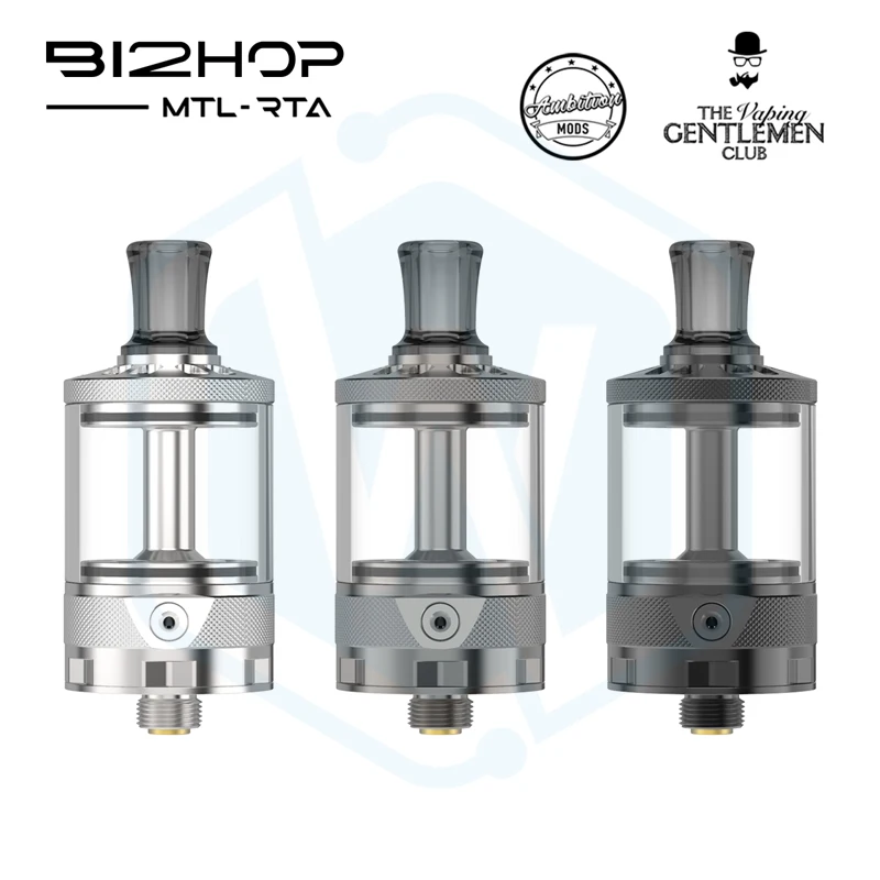 Autentyczny atomizer Bi2hop MTL RTA 22MM 2.0ML/4.0ML