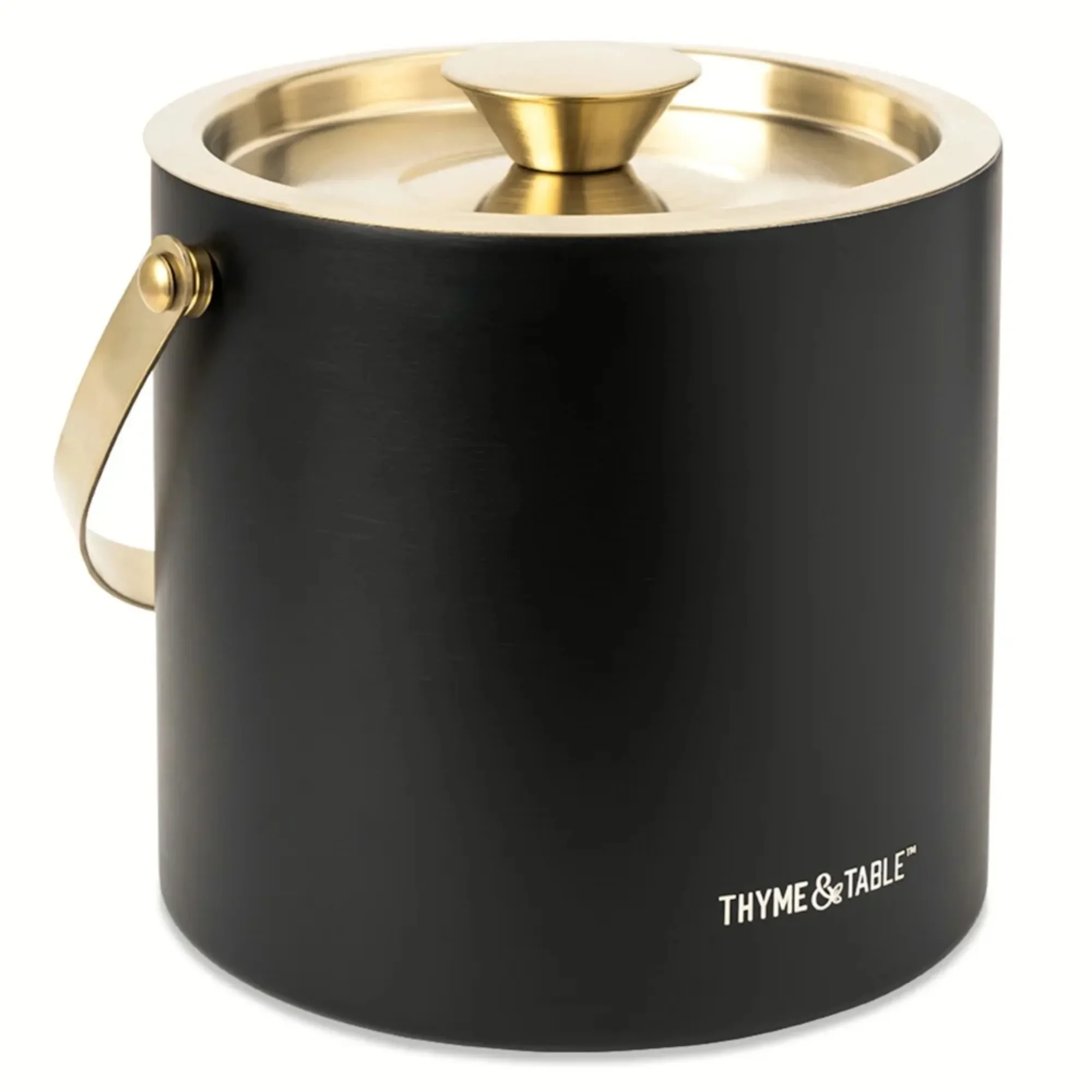 

2 Pack Stainless Steel Ice Bucket Set, Double-Wall Insulated for Parties and Events, Keeps Ice Cold for Hours