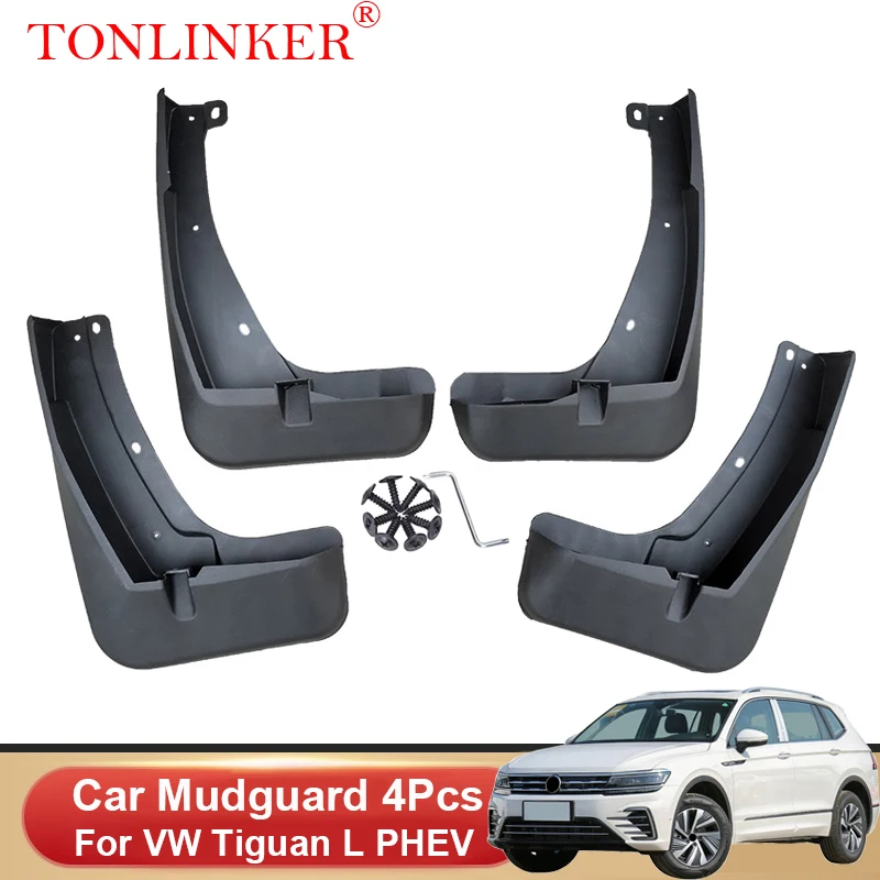 

Car Mudguard For Volkswagen VW Tiguan L PHEV 2019 2020 2021 Front Rear Mudguards Splash Guards Fender Mudflaps 4Pcs Accessories