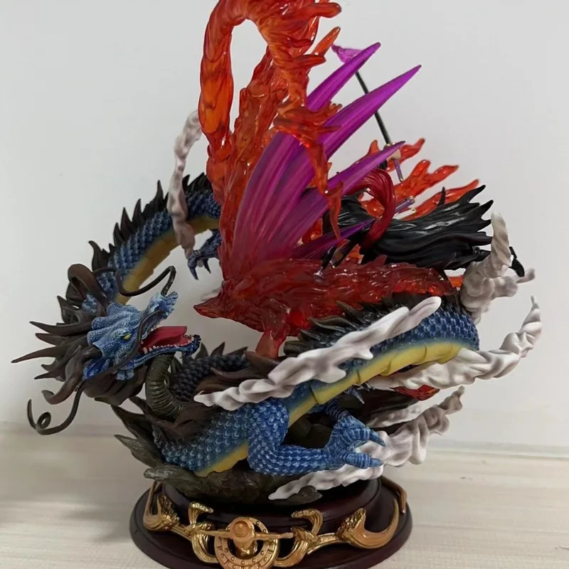 One Piece Kaido Zoro Battle Modle Anime Figure Model Statue Collection Desktop Decoration Ornament Toys Gifts For Fans