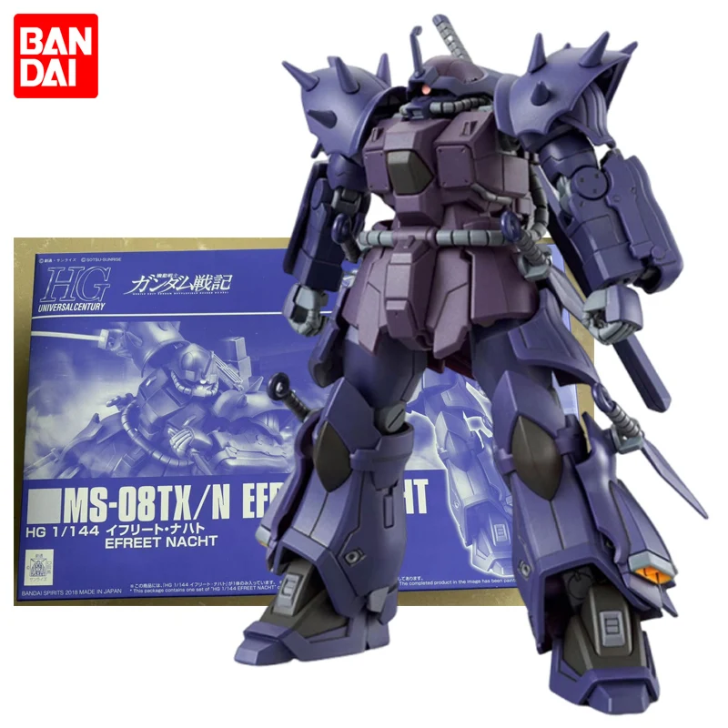 

BANDAI PB Limited HG 1/144 MS-08TX/N Модель сборки EFREET NACHT Ver. Аниме Фигурки Модель Коллекция Игрушек