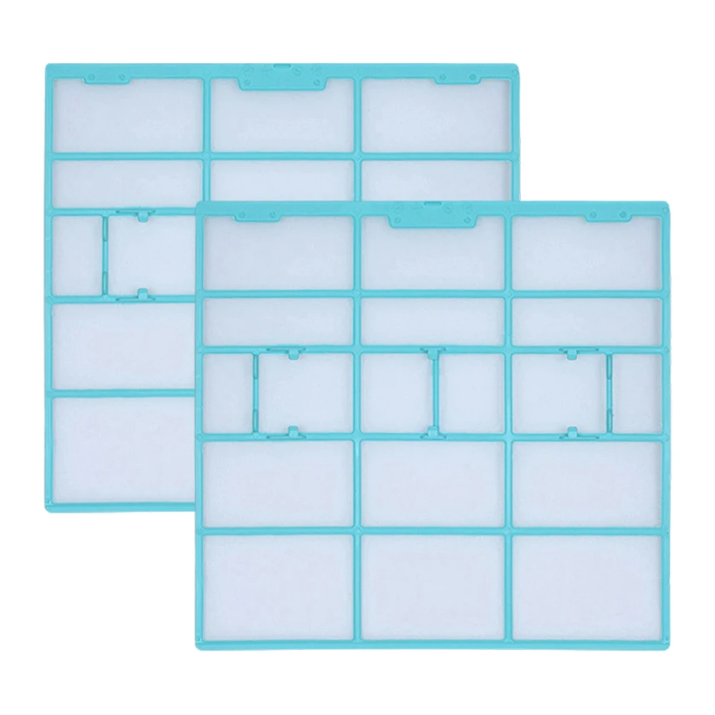 2pcs Dustproof Filter Screen For Midea Air Conditioner Indoor Unit Anti-Dust Mesh Replacement Accessories PVC