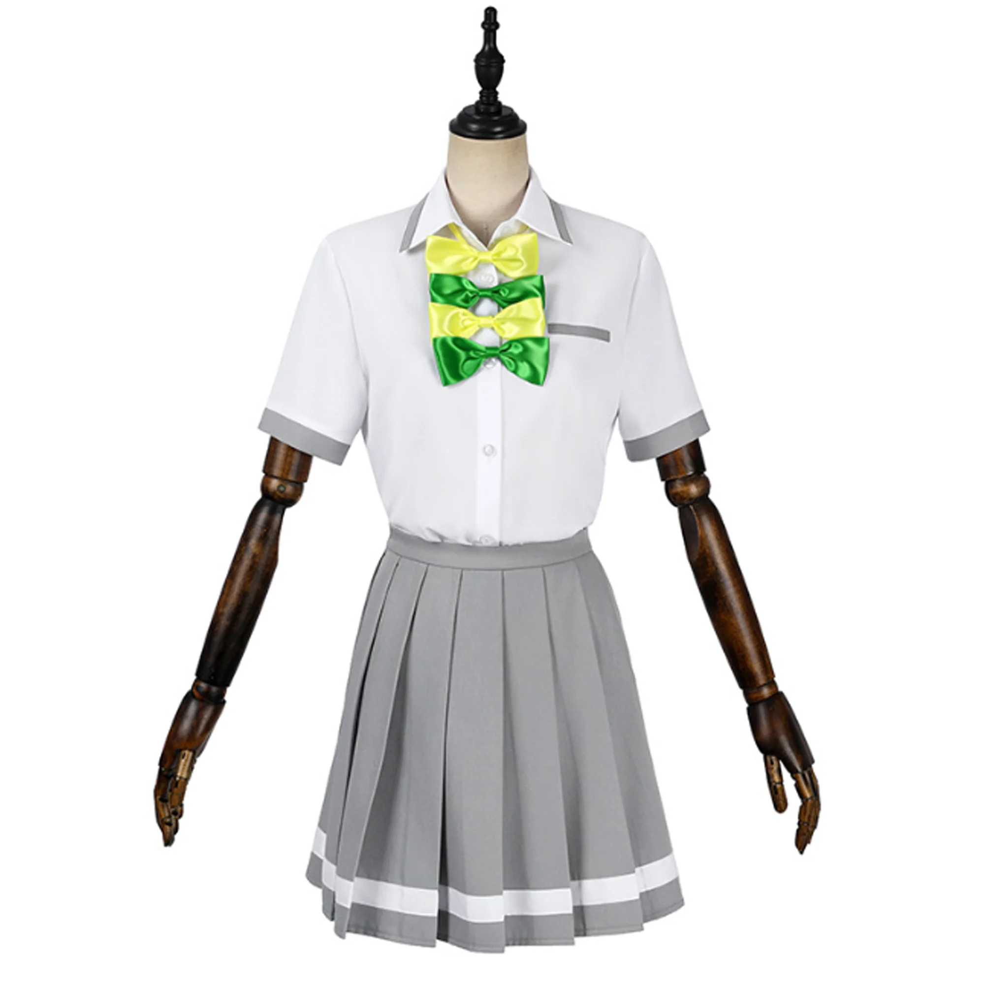 Unisex Anime Cos Yakishio Remon Cosplay Costume Halloween Uniform Custom Size