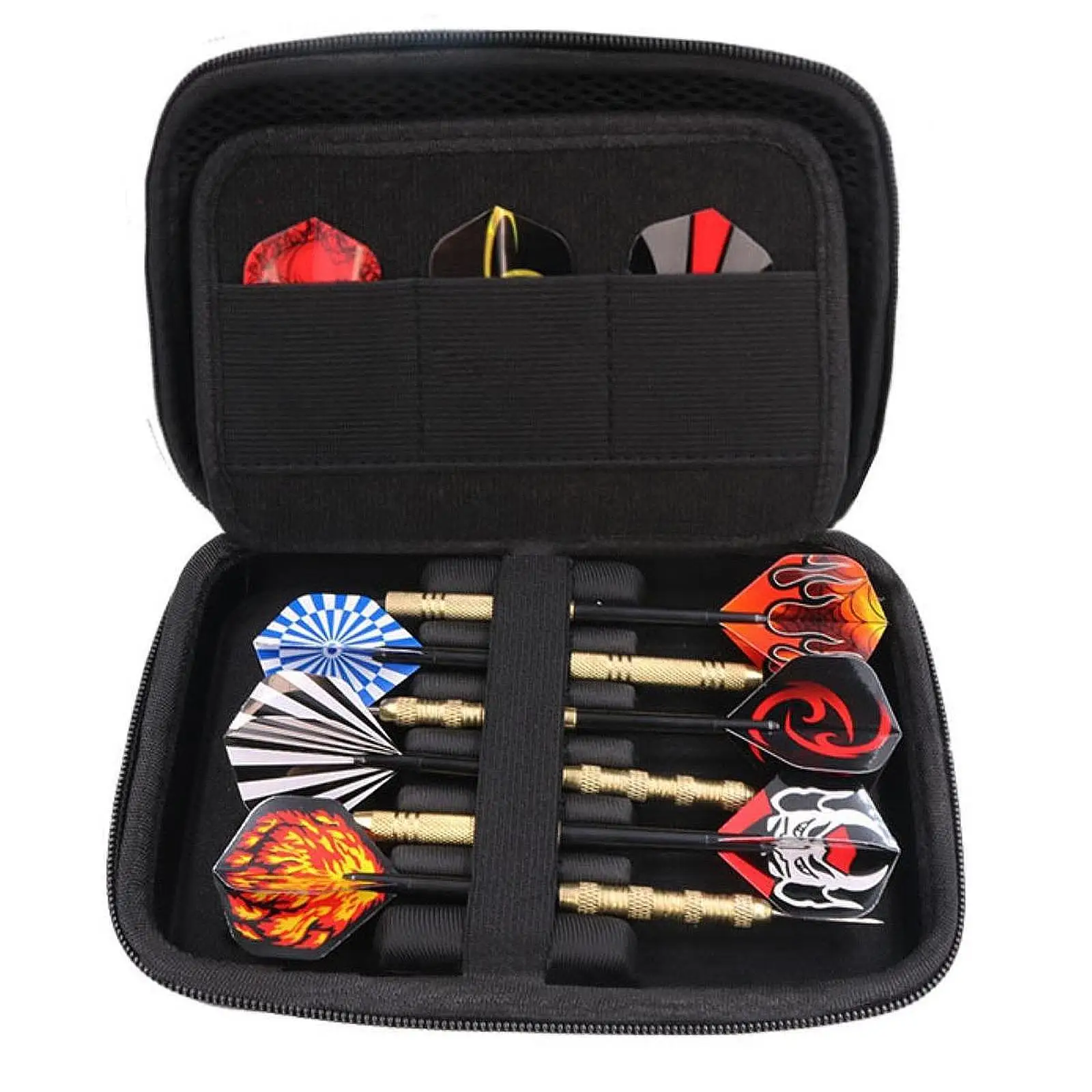 

Водонепроницаемая сумка-переноска для хранения, 6 отделений, 7,7x5,5x2,4 дюйма, компактный органайзер с бархатной подкладкой