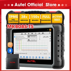 Diagnostic Tools Autel MaxiCOM MK808S-TS TPMS Car Diagnosis Newest OBD2 Scanner Tire Programming Tool Upgraded of MK808TS