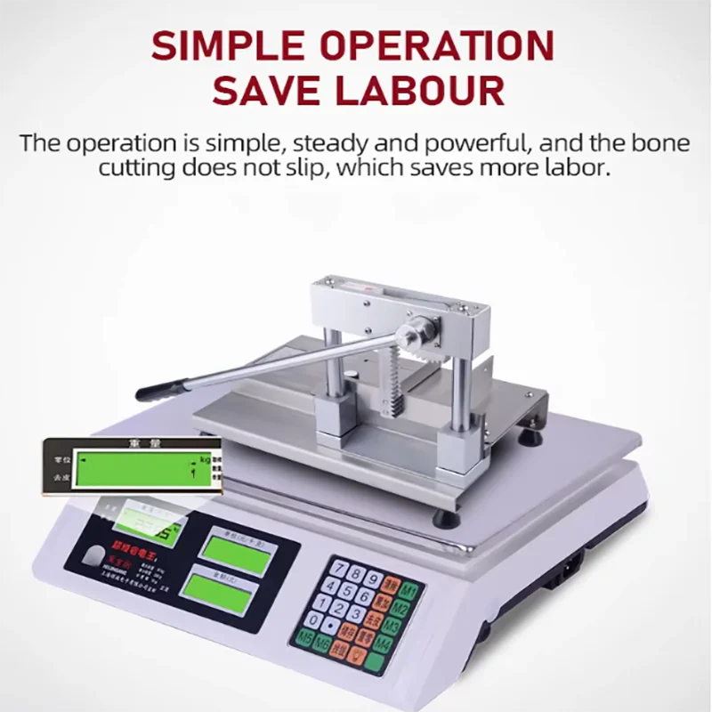 

Hot Sales Manual Bone Cutting Machine Guillotine Cutter Bone Sawing Machine for Pig's