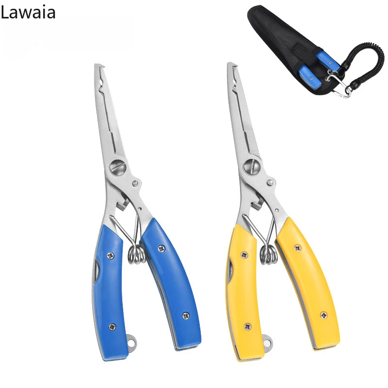 

Многофункциональные плоскогубцы для рыбалки, плоскогубцы для резки лески, аксессуары с изогнутым ртом, плоскогубцы, устройства для контроля рыбы, рыболовные инструменты