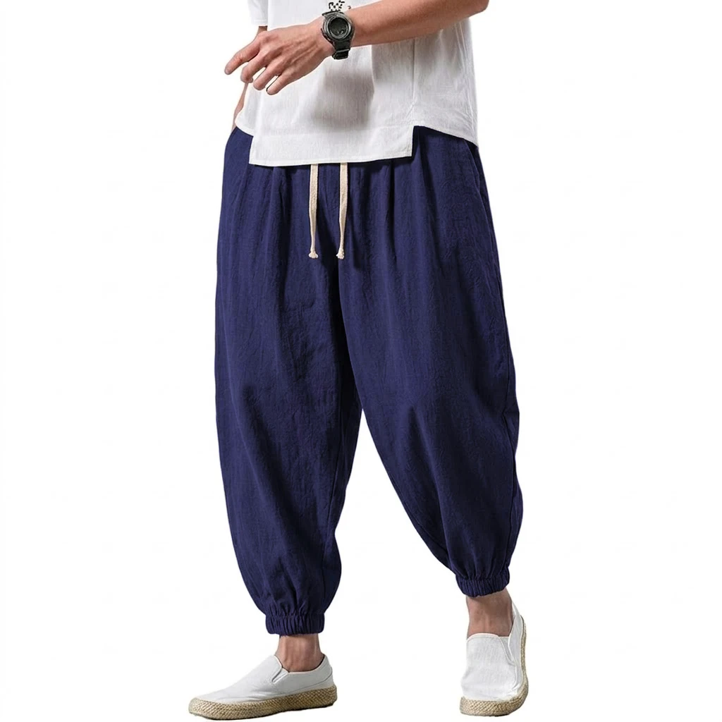 Thumbnail 3 - #10 Newest Mens Harem Pants