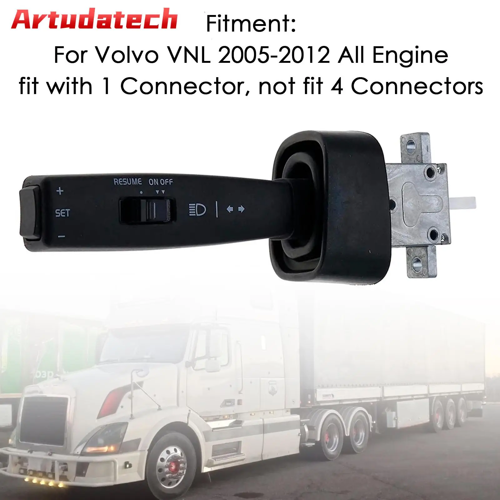 

Artudatech Turn Signal Switch 20797836 3944025 For Volvo VN VNL 2004-2010 2011 2012 2013 2014 2015 2016