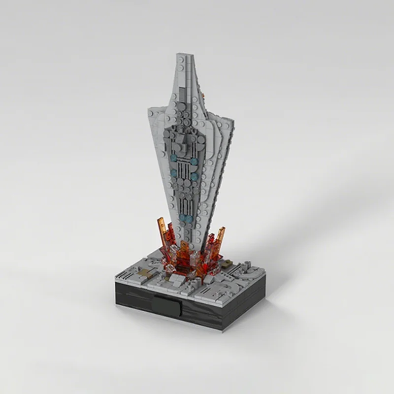 

622PCS Star Battle MOC Light Box Concept Part III Modular Building Blocks DIY Display Model Creative Art Toy for Collectors Gift