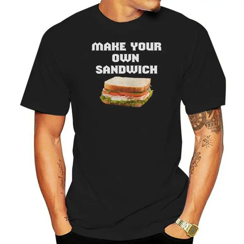 Men tshirt Make Your Own Sandwich cool Printed T-Shirt tees top