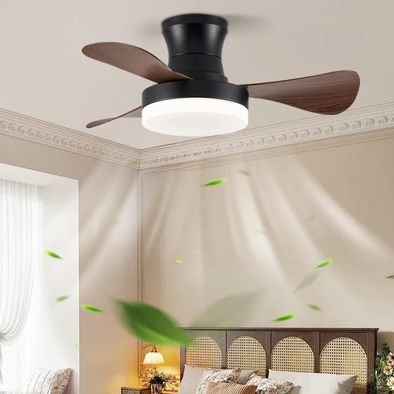 

36inch Led Ceiling Fans Modern Simplicity Restaurant Electric Fan Household Ceiling Fan With Light And Control Ventilador Techo