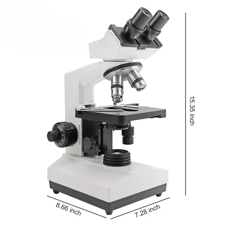 Laboratory Portable Binocular  Biological Microscope XSZ-107BN For Clinic/Hospital