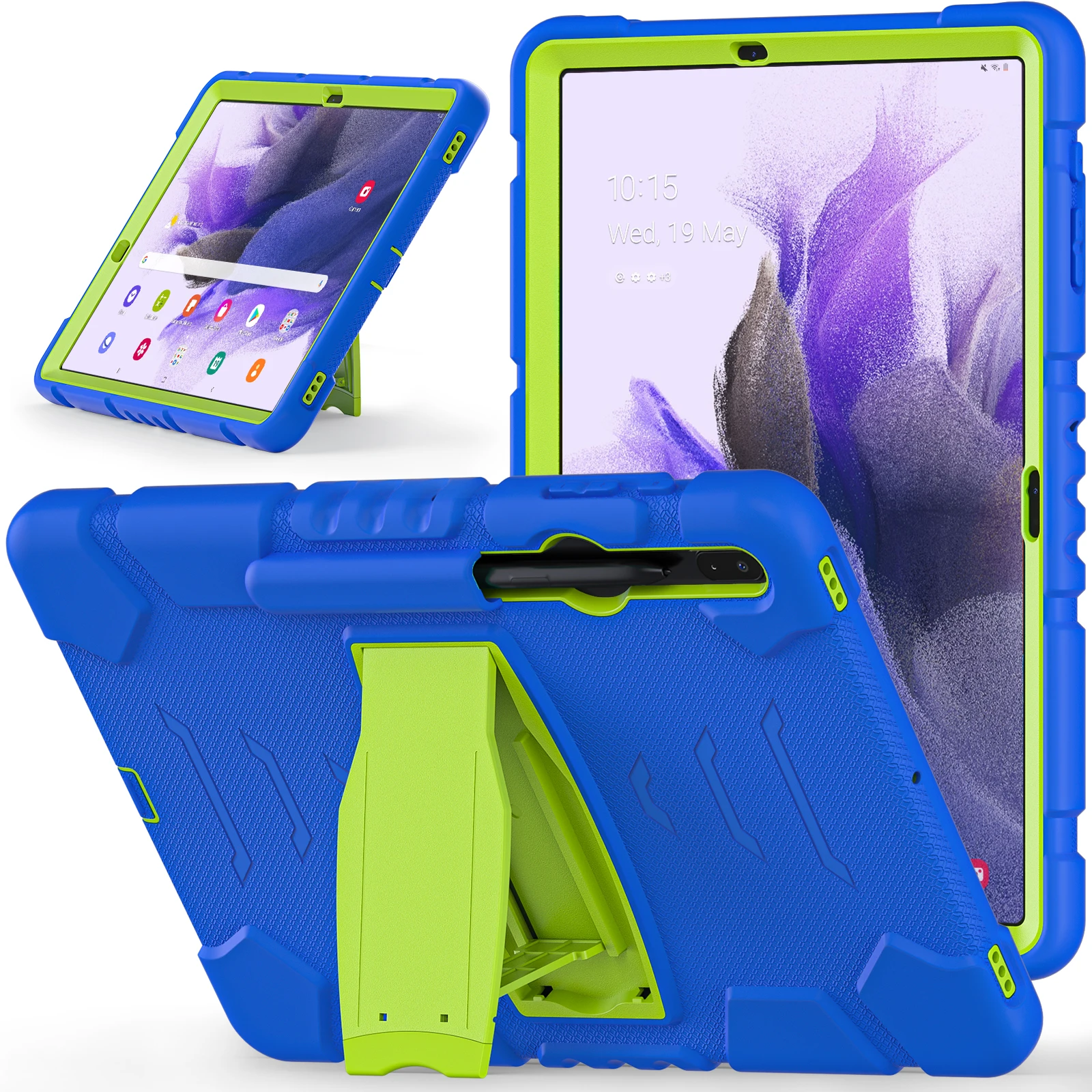 Heavy Duty Case For Samsung Galaxy Tab S8 S7 Plus FE 12.4